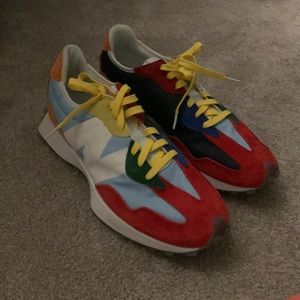 New Balance Kawhi Signature , Mens US 13, colorblock red/yellow/blue/green